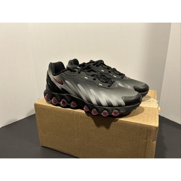 Size 8M/9.5W Nike Air Max DN8 Black DK Smoke Grey Pink Blast IH4119 004 NEW OG B main image 10